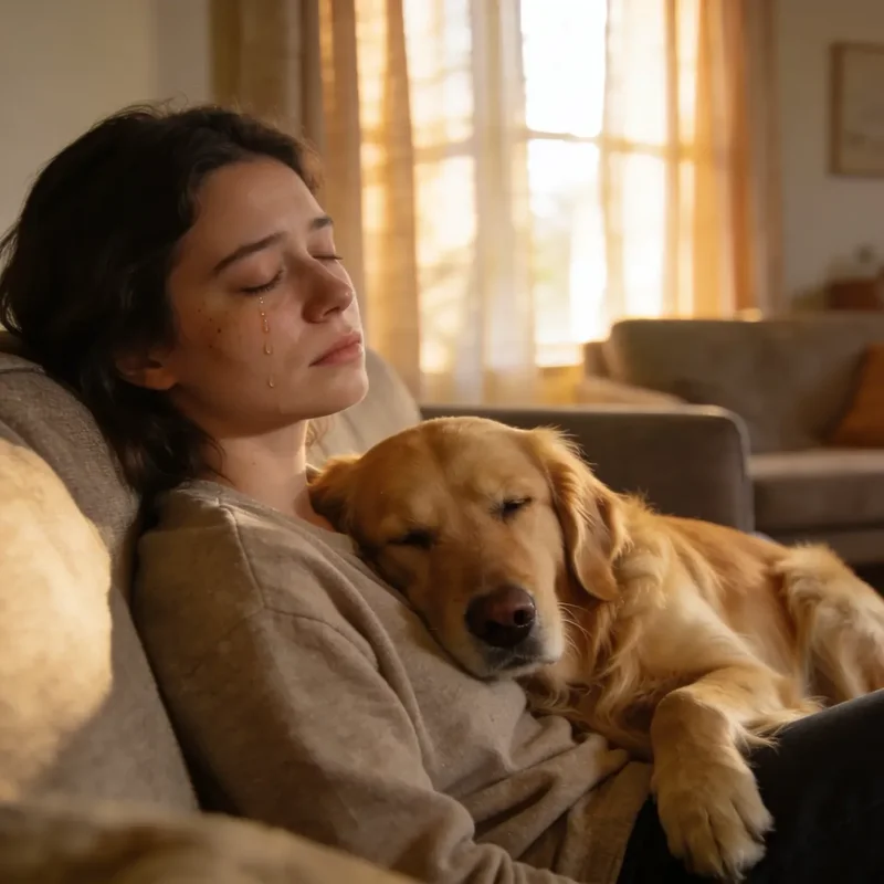 Therapiehund Depression
